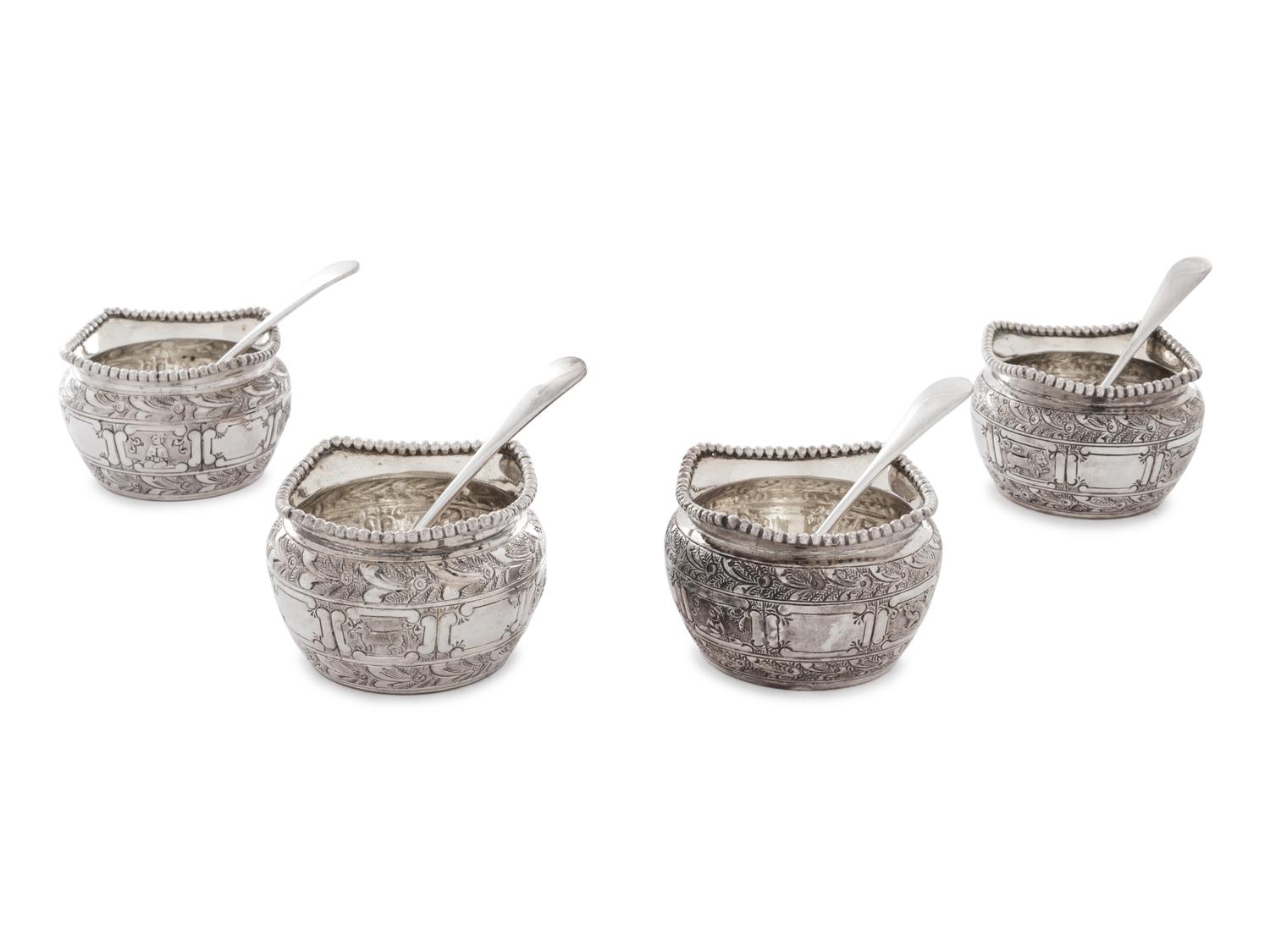 A Collection of English and American Silver-Plate Table Articles