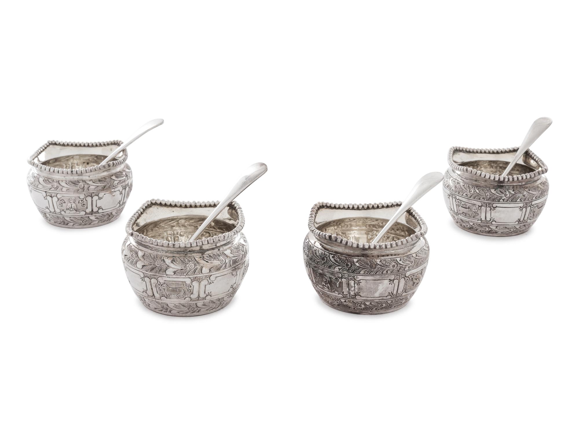 A Collection of English and American Silver-Plate Table Articles
