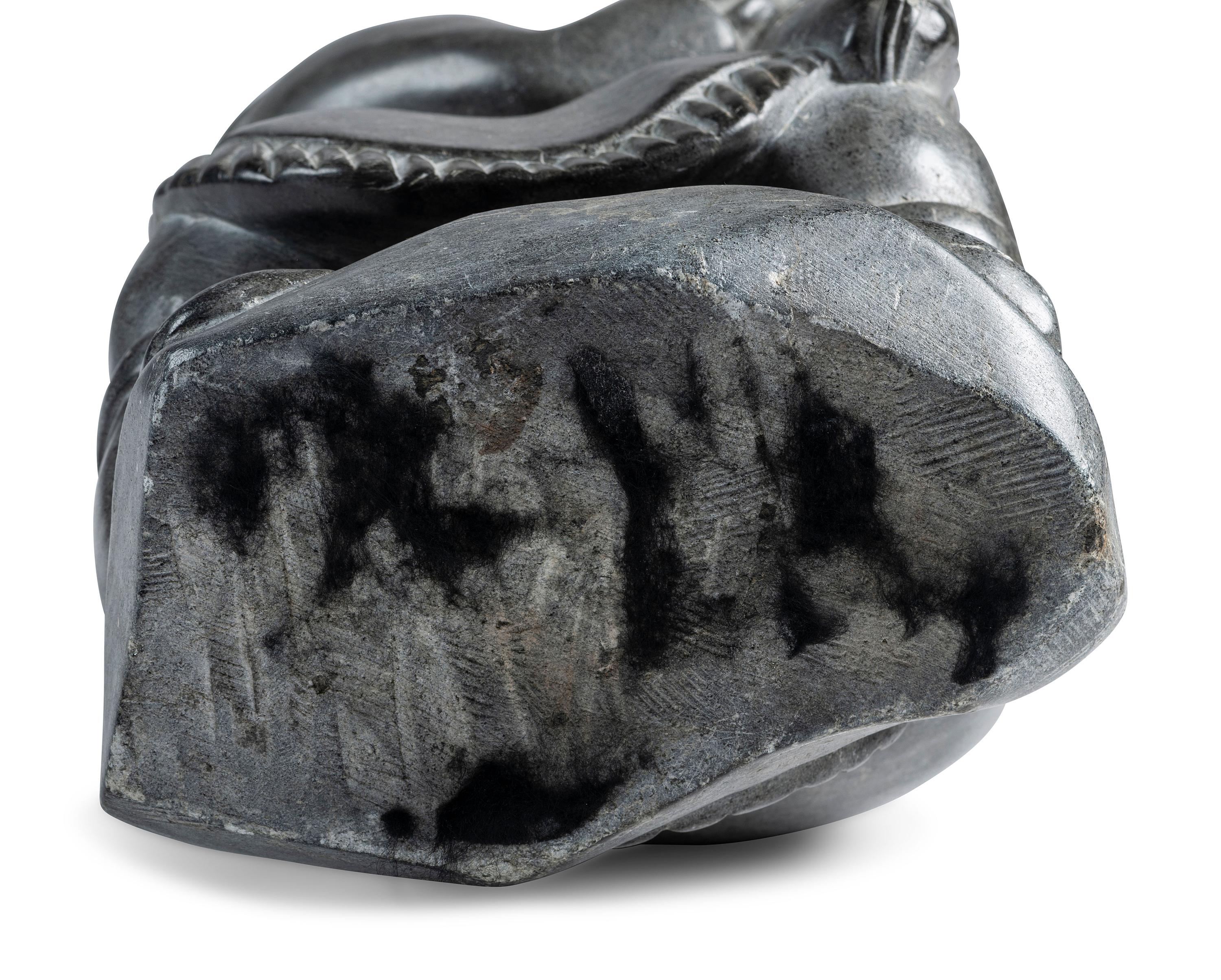 Soapstone Carving of Mother and Child
