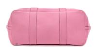 A Hermes Sakura Pink Canvas and Leather Garden Party GM Tote Bag, 14" x 10" x 6.5".