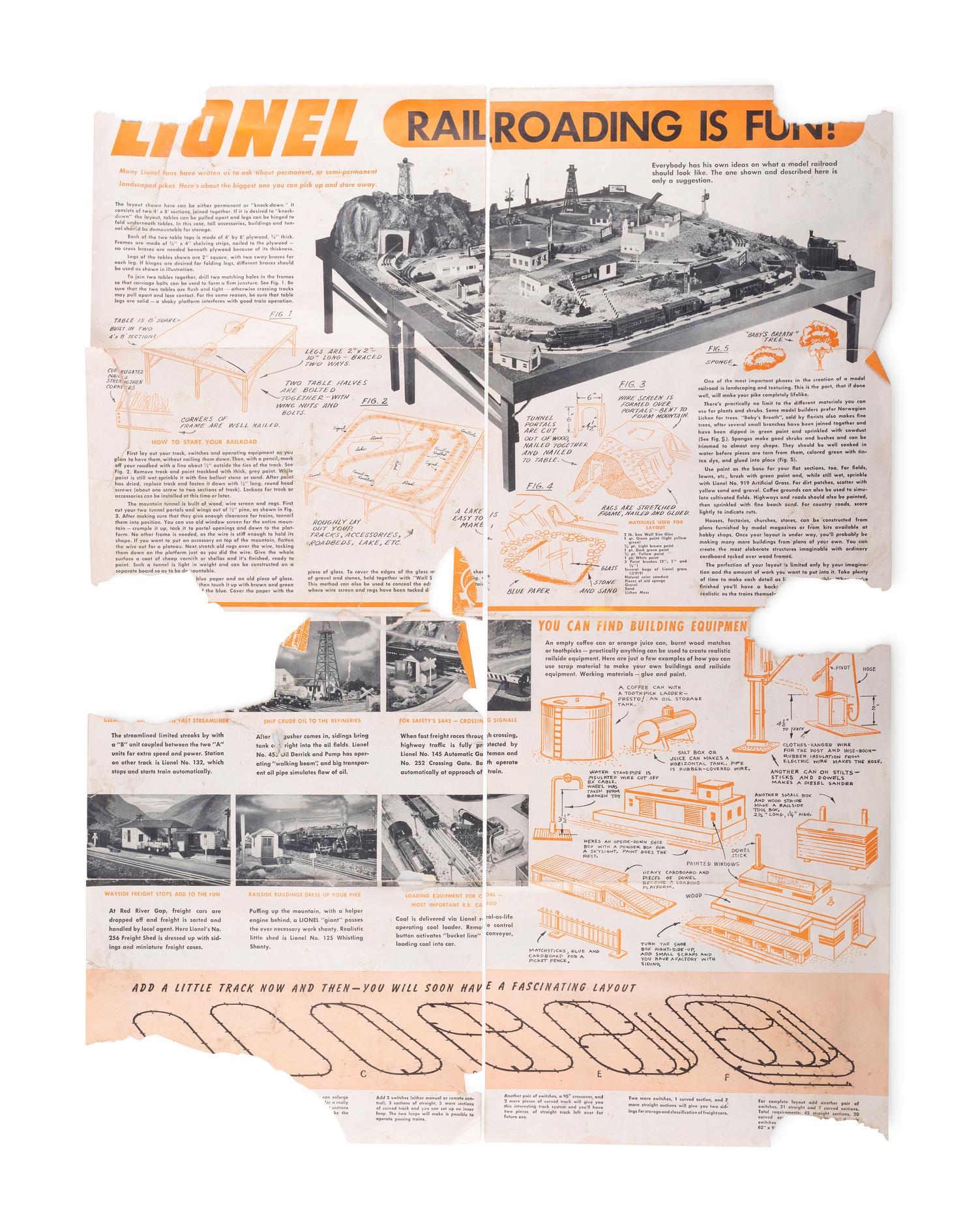 A Lionel Train Set
