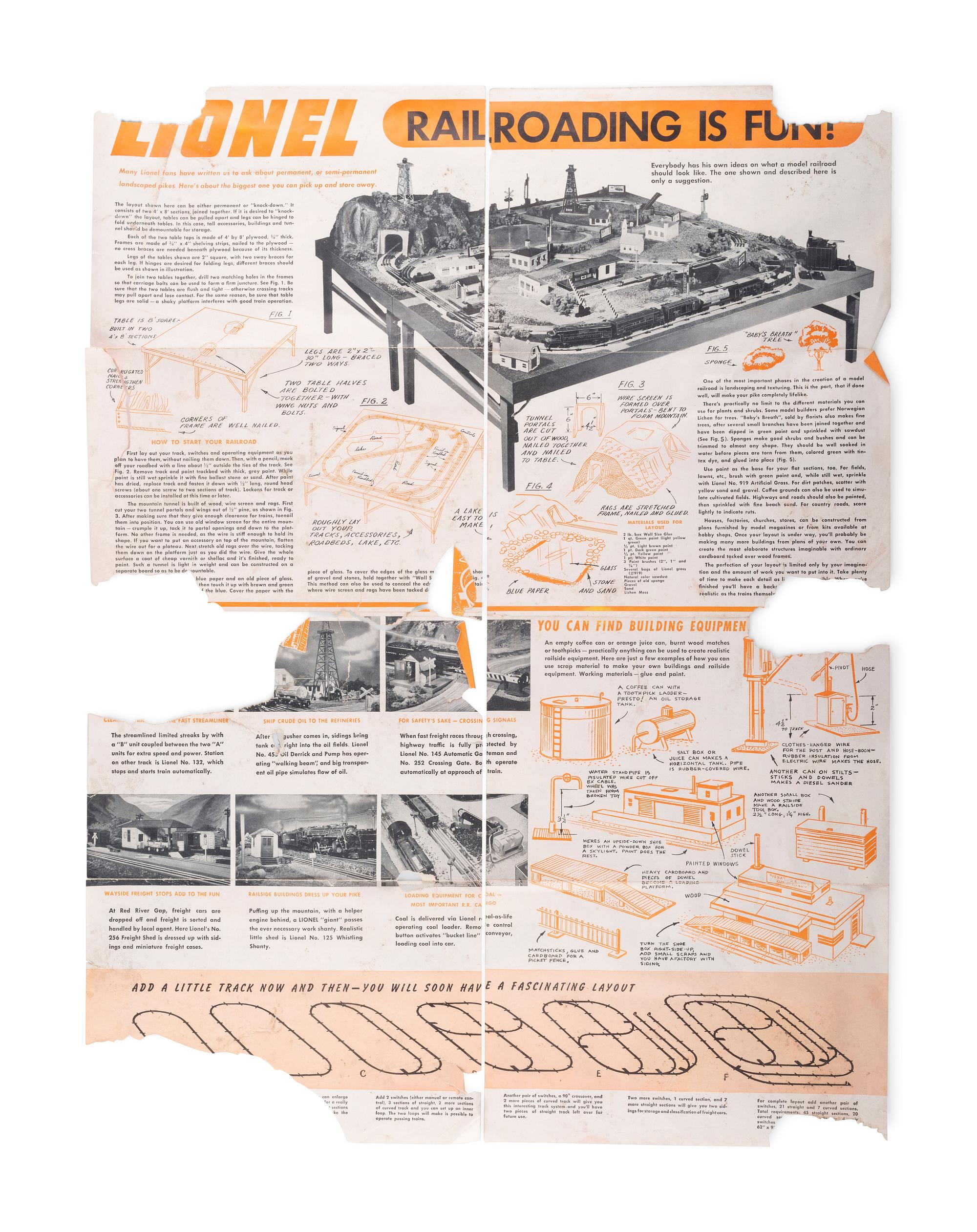 A Lionel Train Set