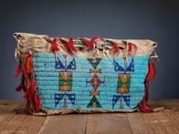Sioux Beaded Hide Possible Bag