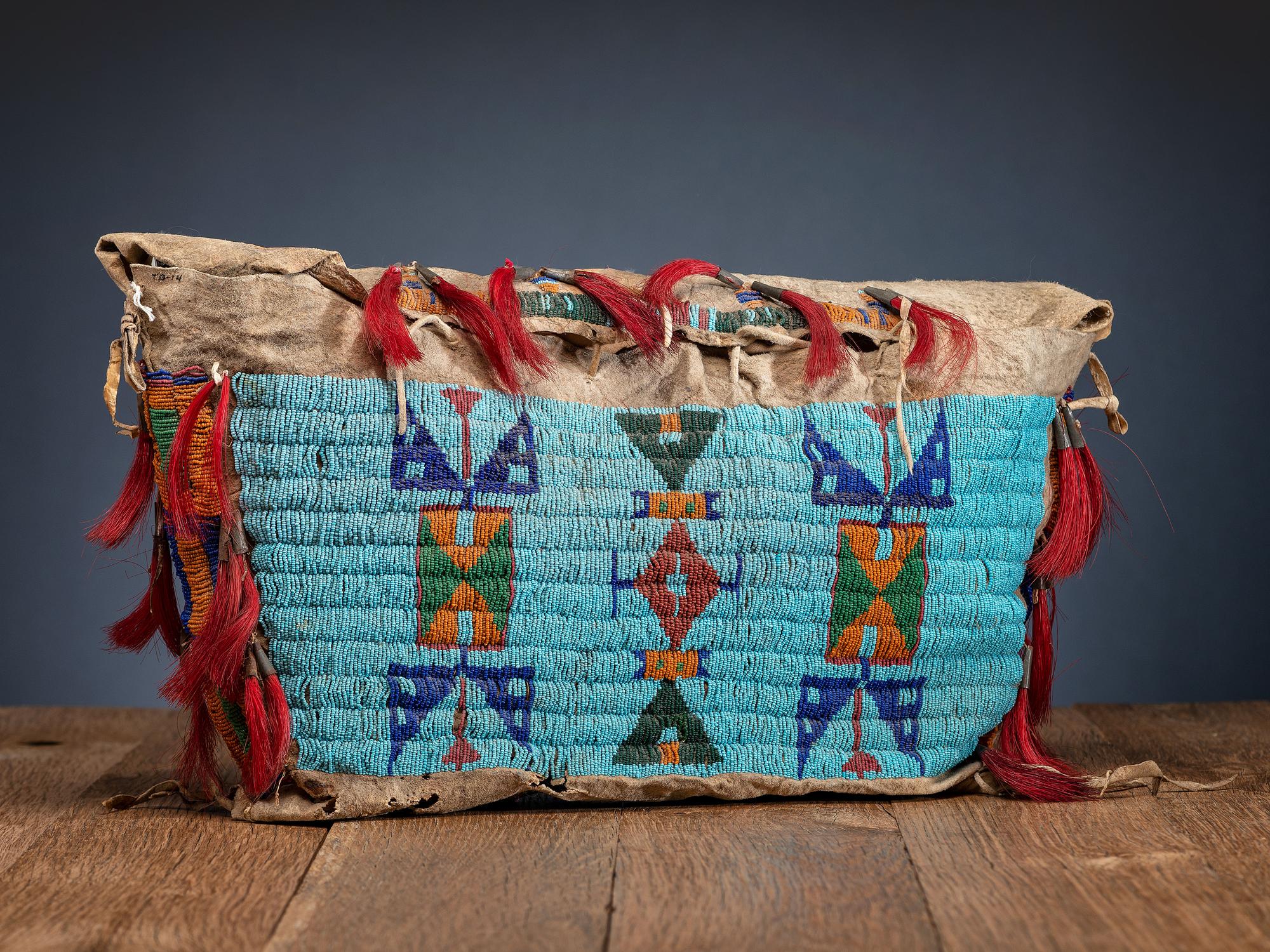 Sioux Beaded Hide Possible Bag