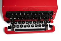 Valentine Typewriter, designed 1968 Olivetti, Italy