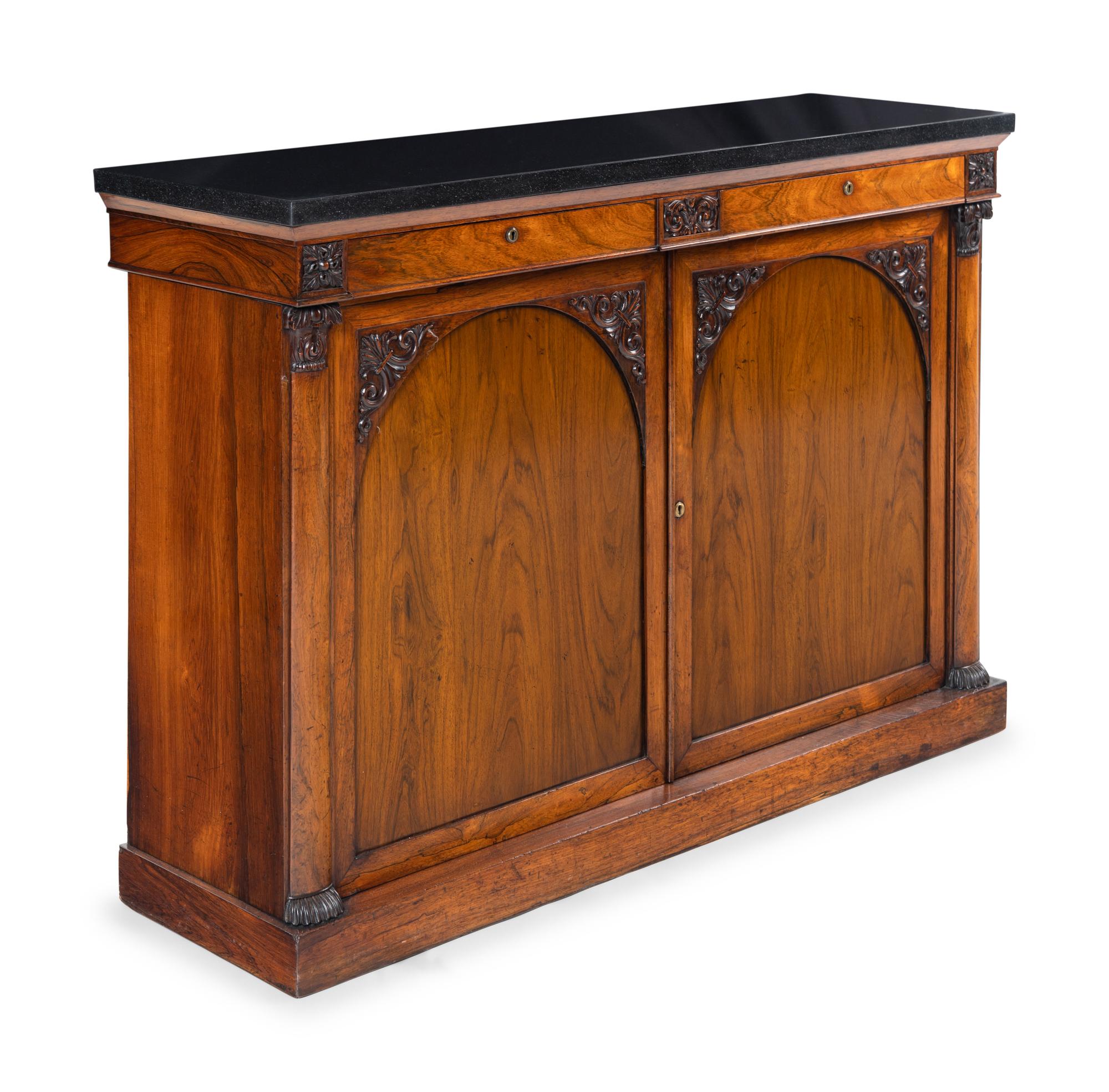 An English Mahogany Cabinet