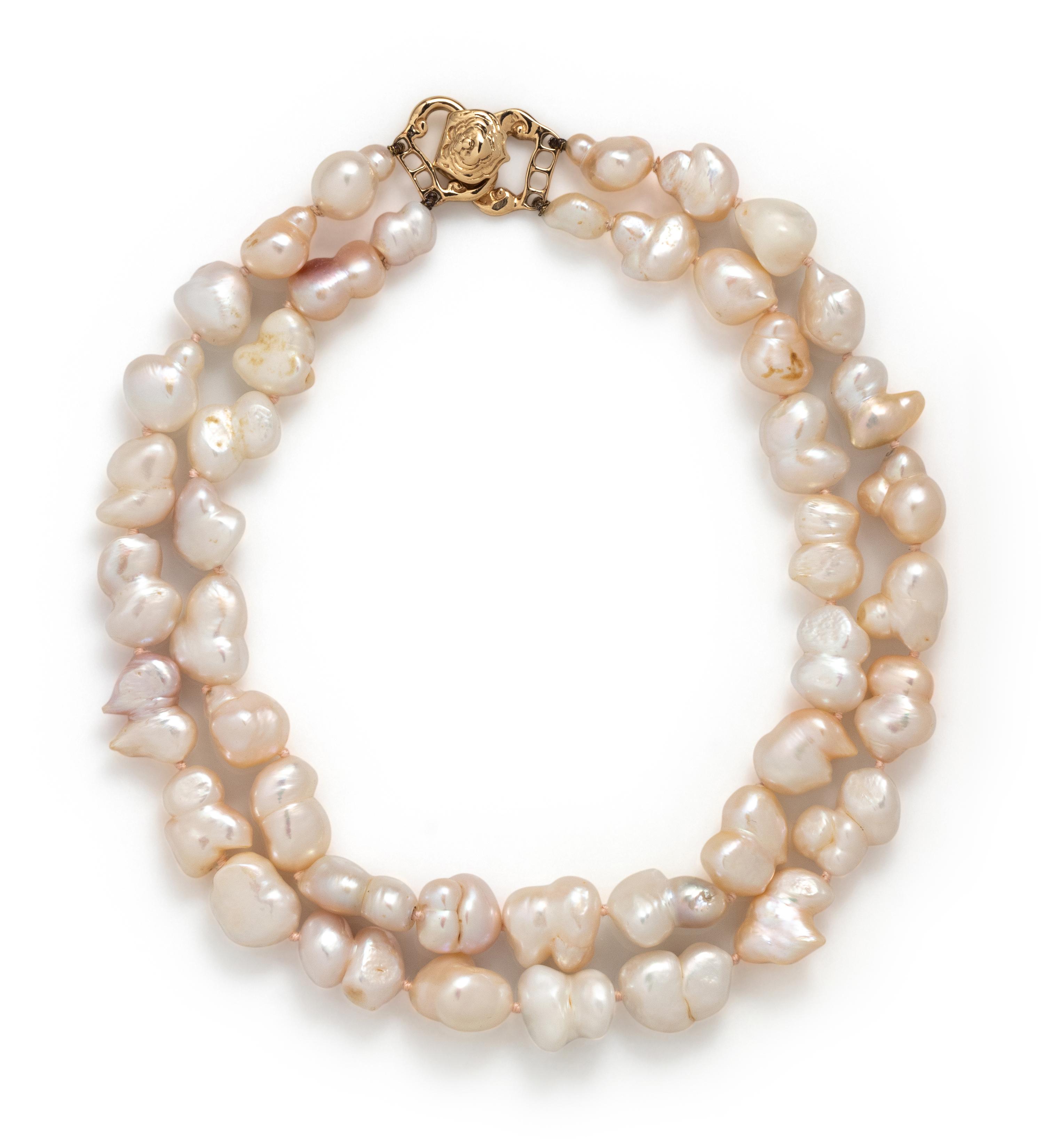 CULTURED BAROQUE PEARL NECKLACE
