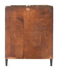 Satinwood & Ebonized Chest of Drawers, c. 1930