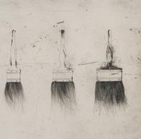 Five Paintbrushes (First State), 1973