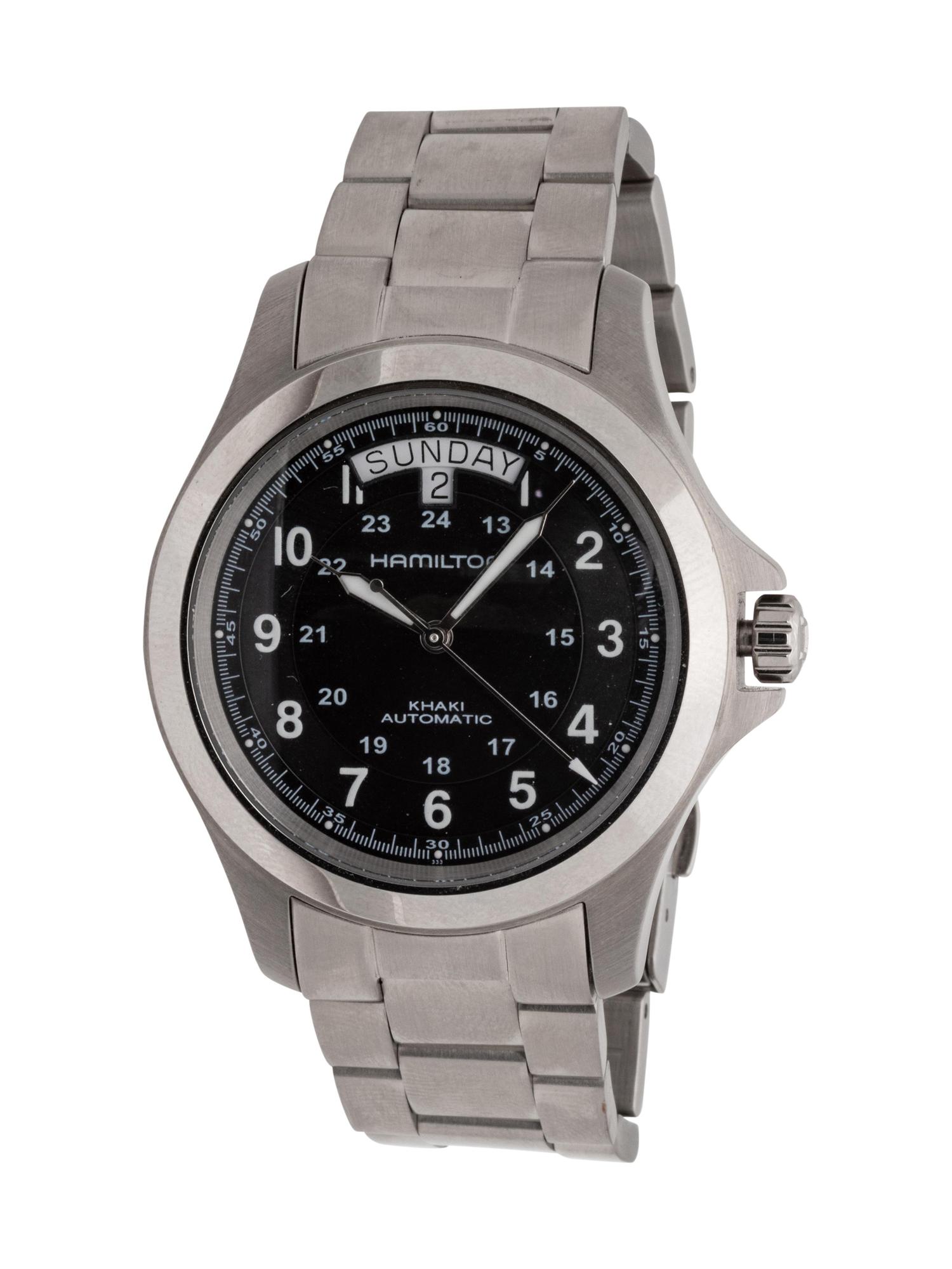 A Stainless Steel 'Khaki King II' Wristwatch, Hamilton,