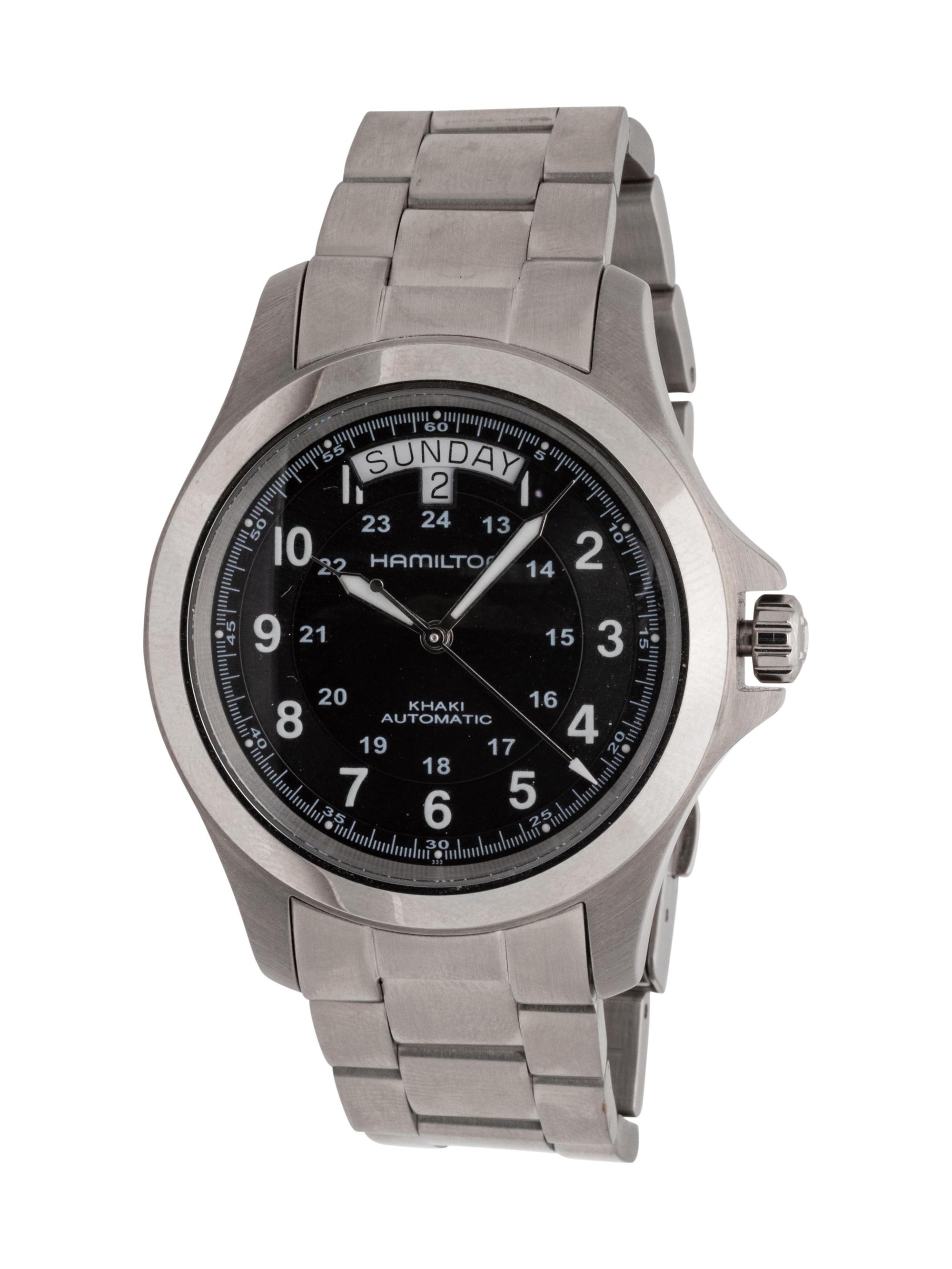 A Stainless Steel 'Khaki King II' Wristwatch, Hamilton,
