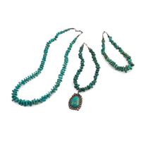 Southwestern-Style Turquoise Nugget Necklaces