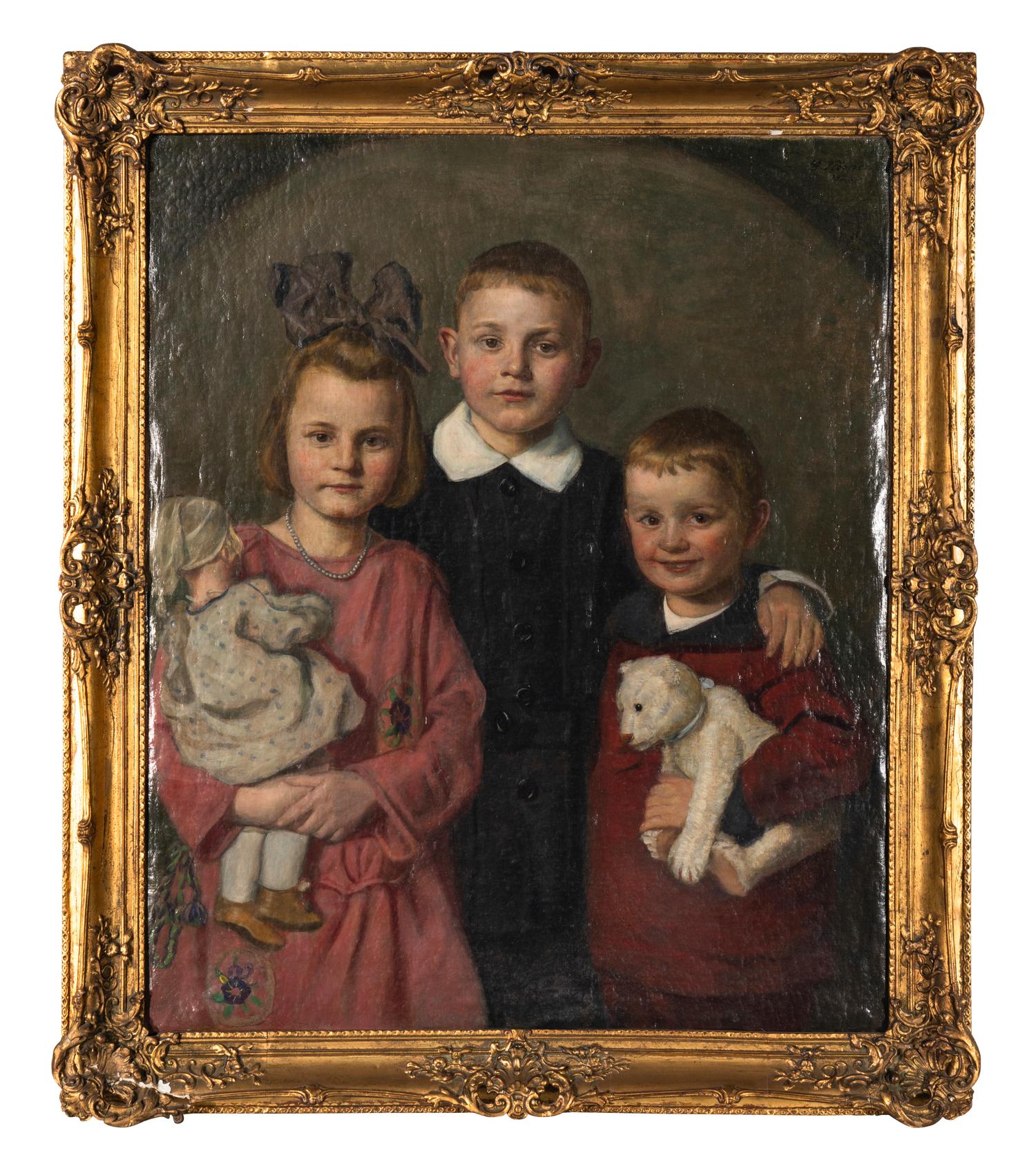 Portrait of Three Children