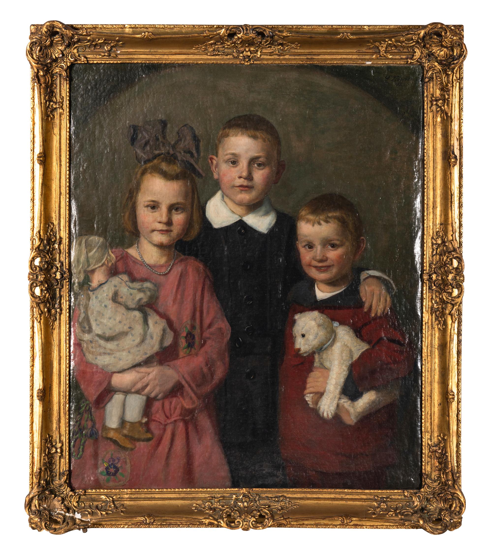 Portrait of Three Children
