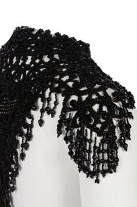 Collection of Four 19th Century Pieces; Three Capes & One Beaded Collar, 1880-1890s