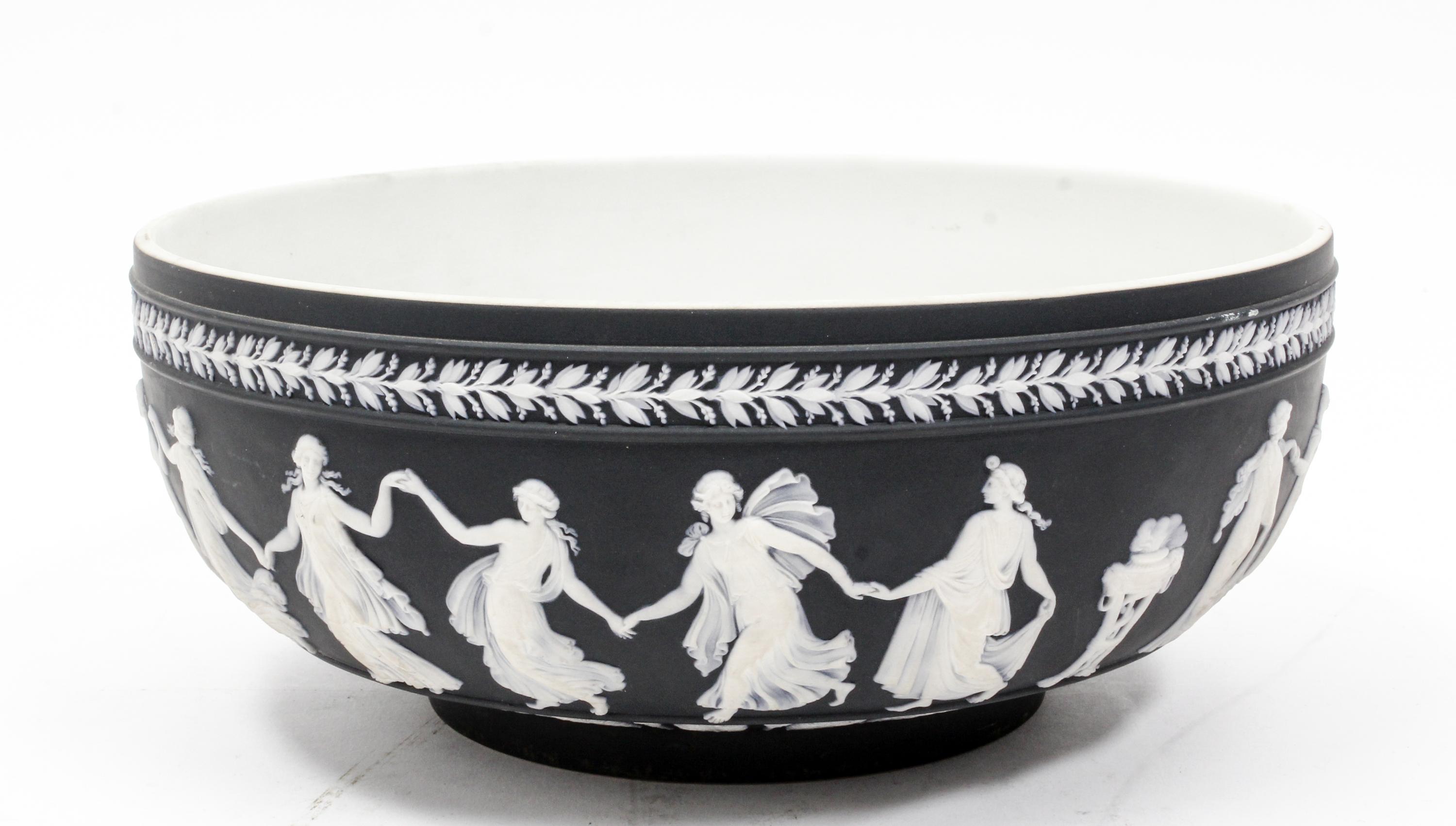 A Wedgwood Jasperware Bowl Diameter 10 inches.