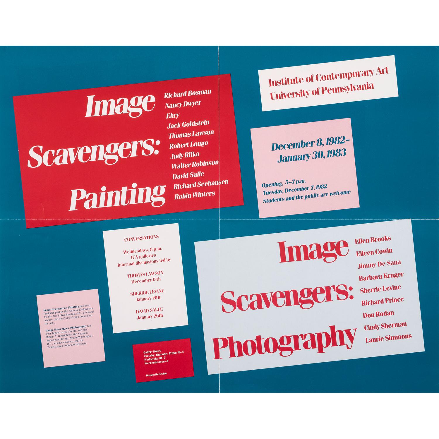 Seven Exhibition Posters for U.S. Art Centers and Universities