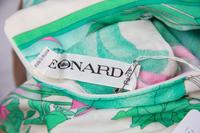 A Leonard Multicolor Silk Floral Dress,
