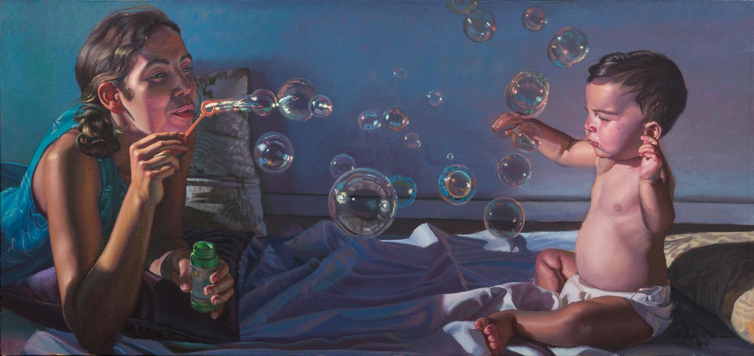 Caleb O'Connor, (American, b. 1979), Untitled (Bubbles), 2004