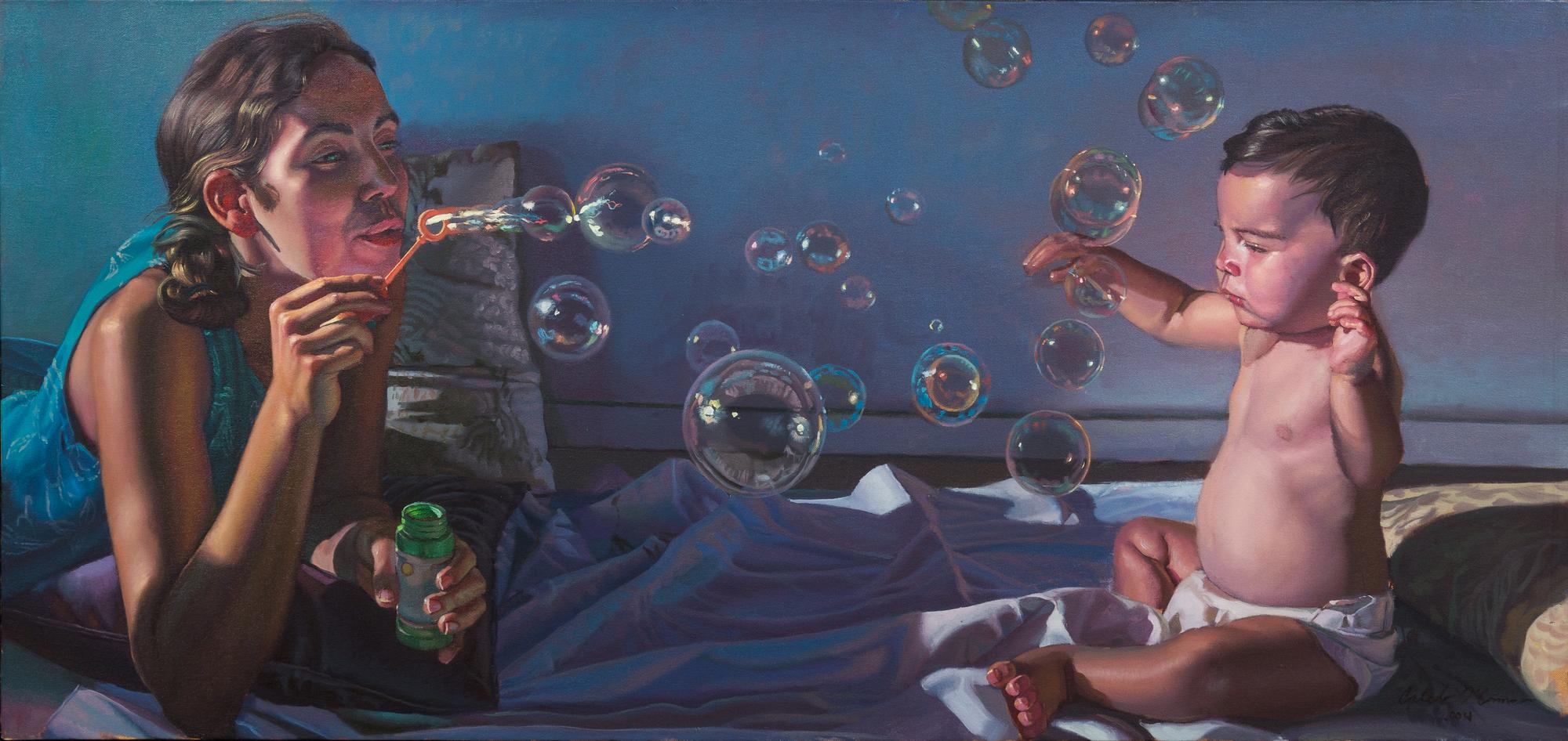 Caleb O'Connor, (American, b. 1979), Untitled (Bubbles), 2004
