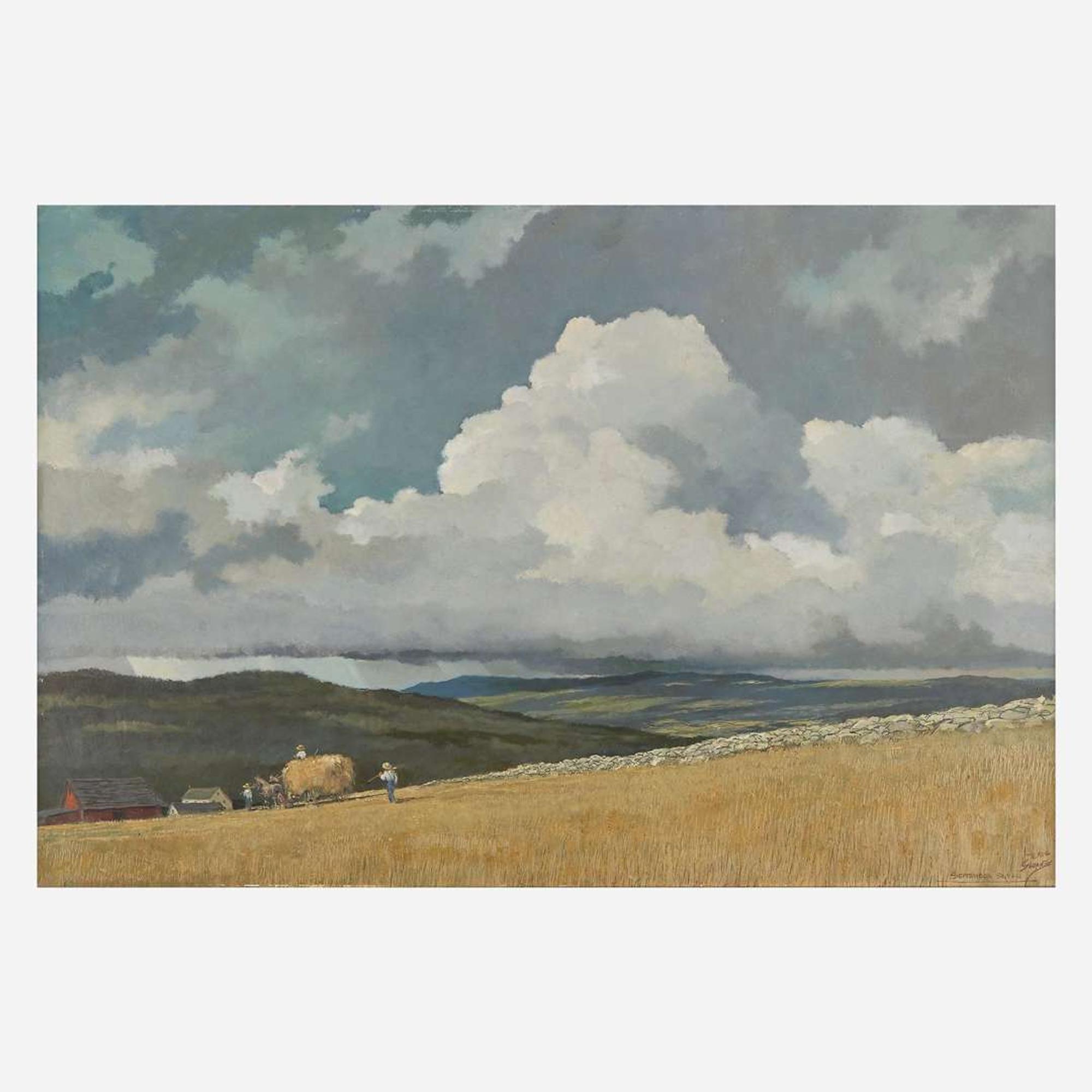 Eric Sloane (American, 1905–1985) September Squall