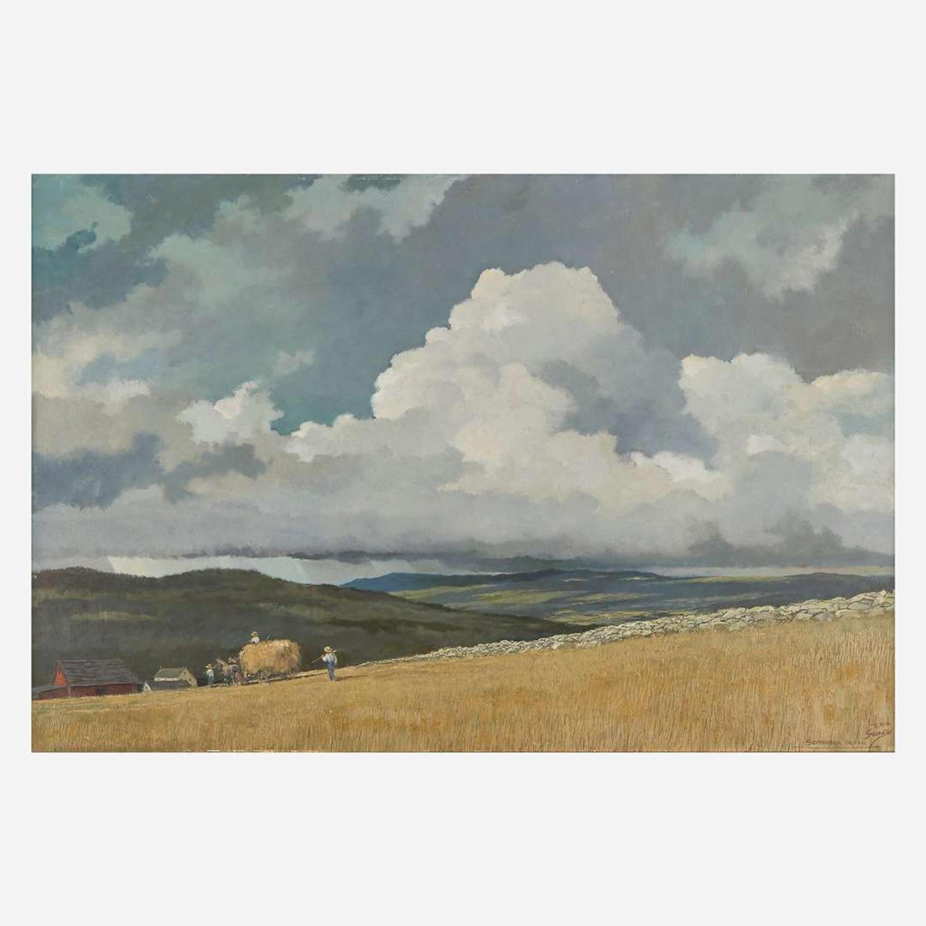 Eric Sloane (American, 1905–1985) September Squall