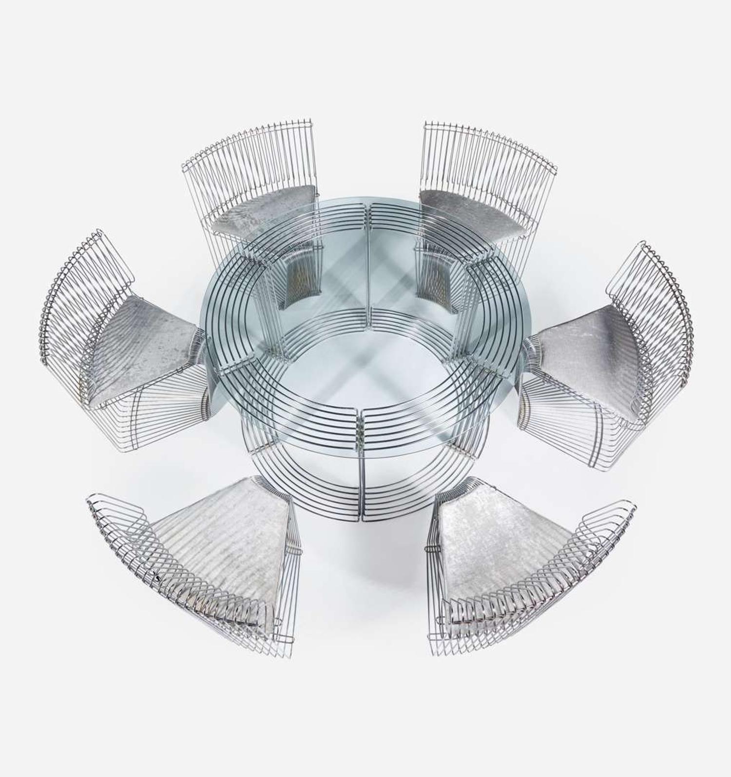 Verner Panton "Pantanova" Dining Set, Fritz Hansen, Denmark, 1971