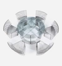 Verner Panton "Pantanova" Dining Set, Fritz Hansen, Denmark, 1971