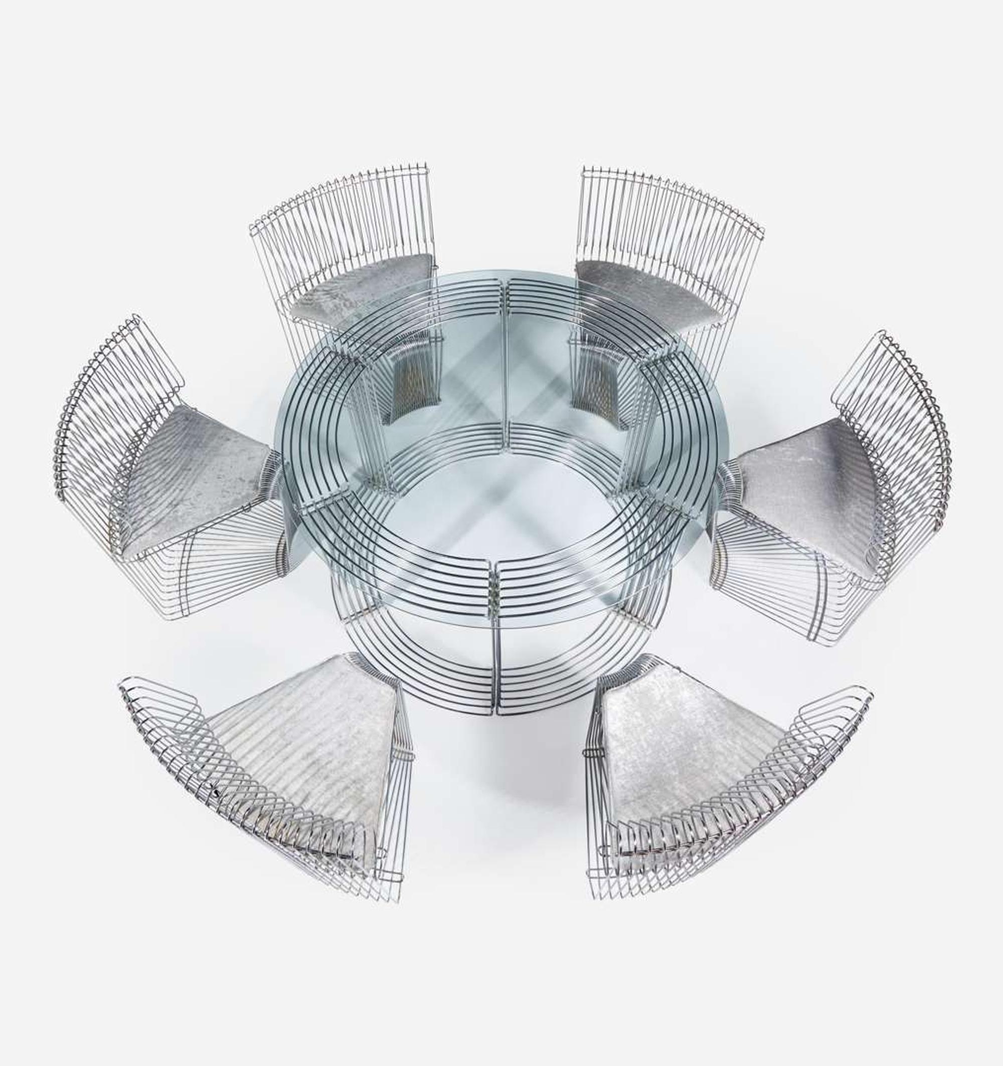 Verner Panton "Pantanova" Dining Set, Fritz Hansen, Denmark, 1971