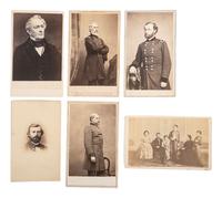 [CIVIL WAR]. A group of 12 CDVs including Union Generals, comprising: