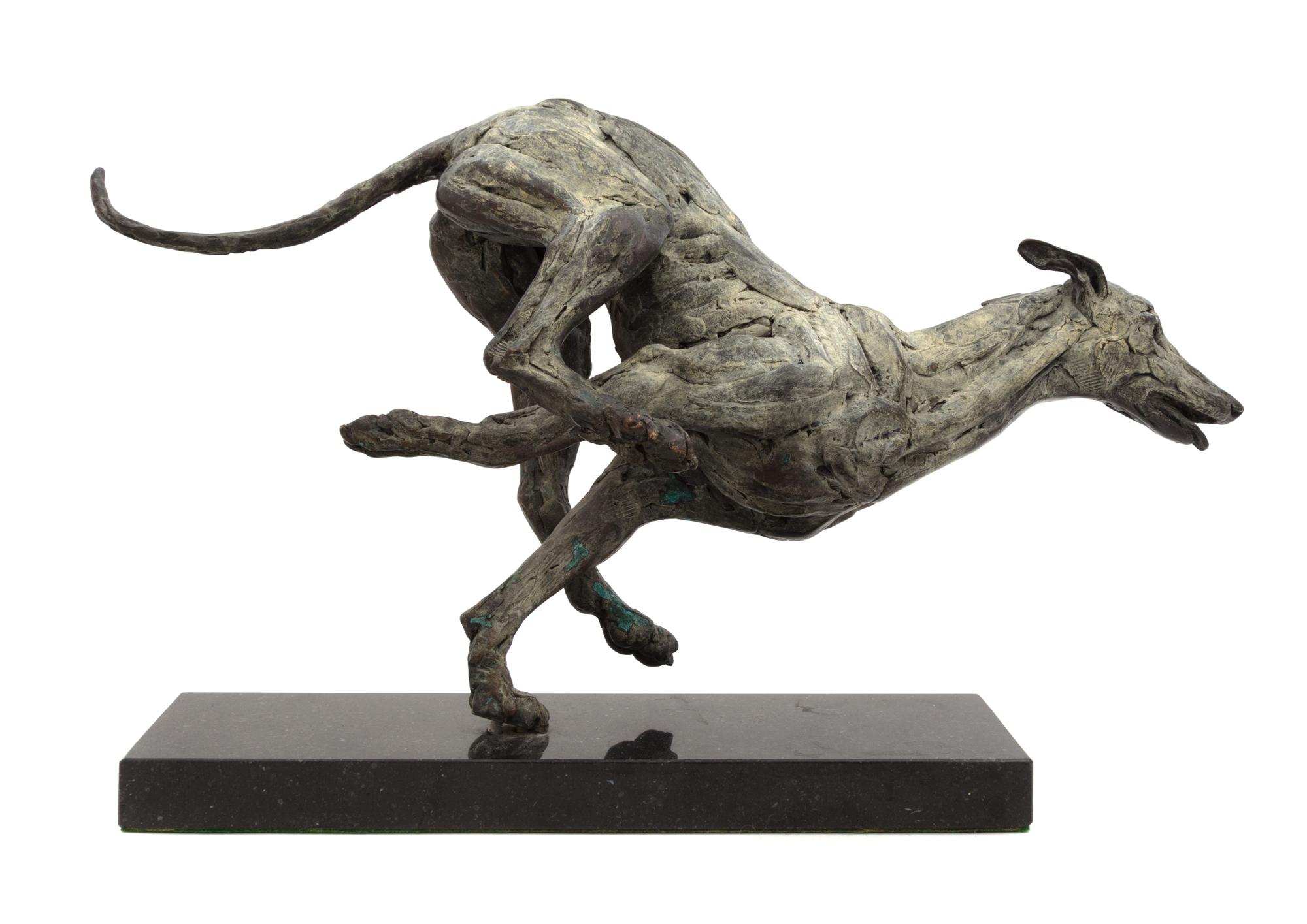 Hamish Mackie, (British, b. 1973), Running Dog