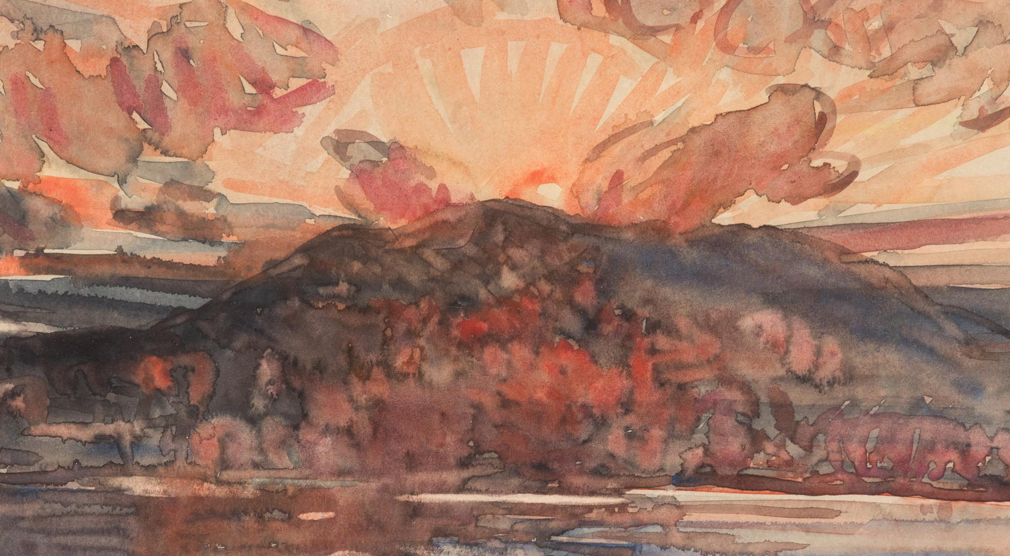 Sunset, Little Hill , c. 1916-1917