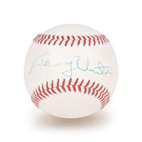 A Johnny Unitas Signed Autograph Baseball (Beckett Authentication Services Letter BAS Certified)