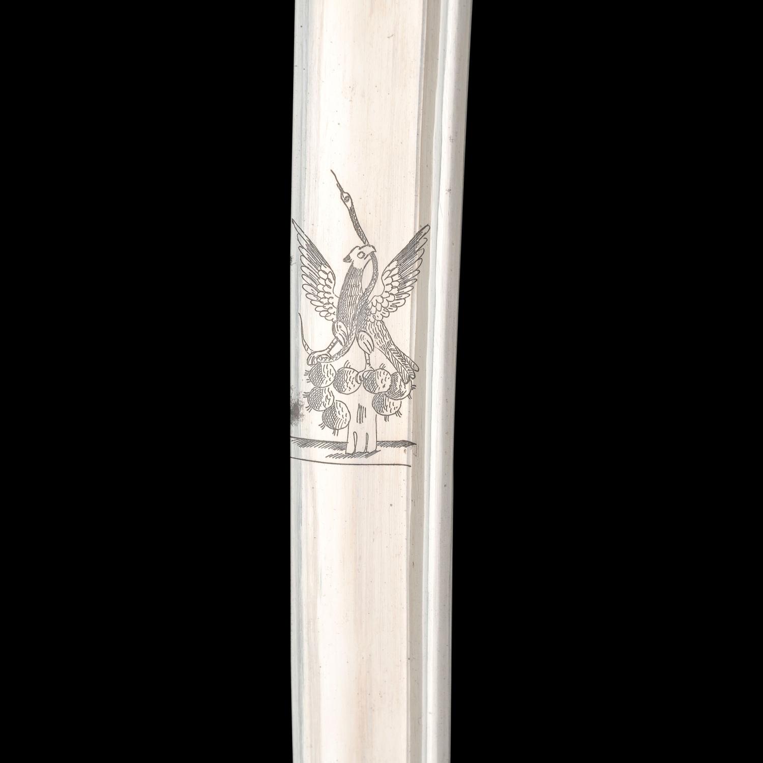 Exceptional Mexican War Captured Dragoon Saber Presented to John W. Geary, General and later Governor of Kansas and Pennsylvania with (3) CDV's