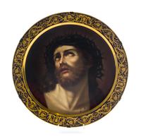 A Vienna Porcelain Charger Diameter 23 3/4 inches. — 19TH CENTURY