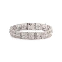 WHITE GOLD AND DIAMOND BRACELET