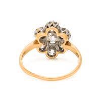 Diamond and Yellow Gold Ring