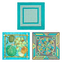 Three Hermès Scarves