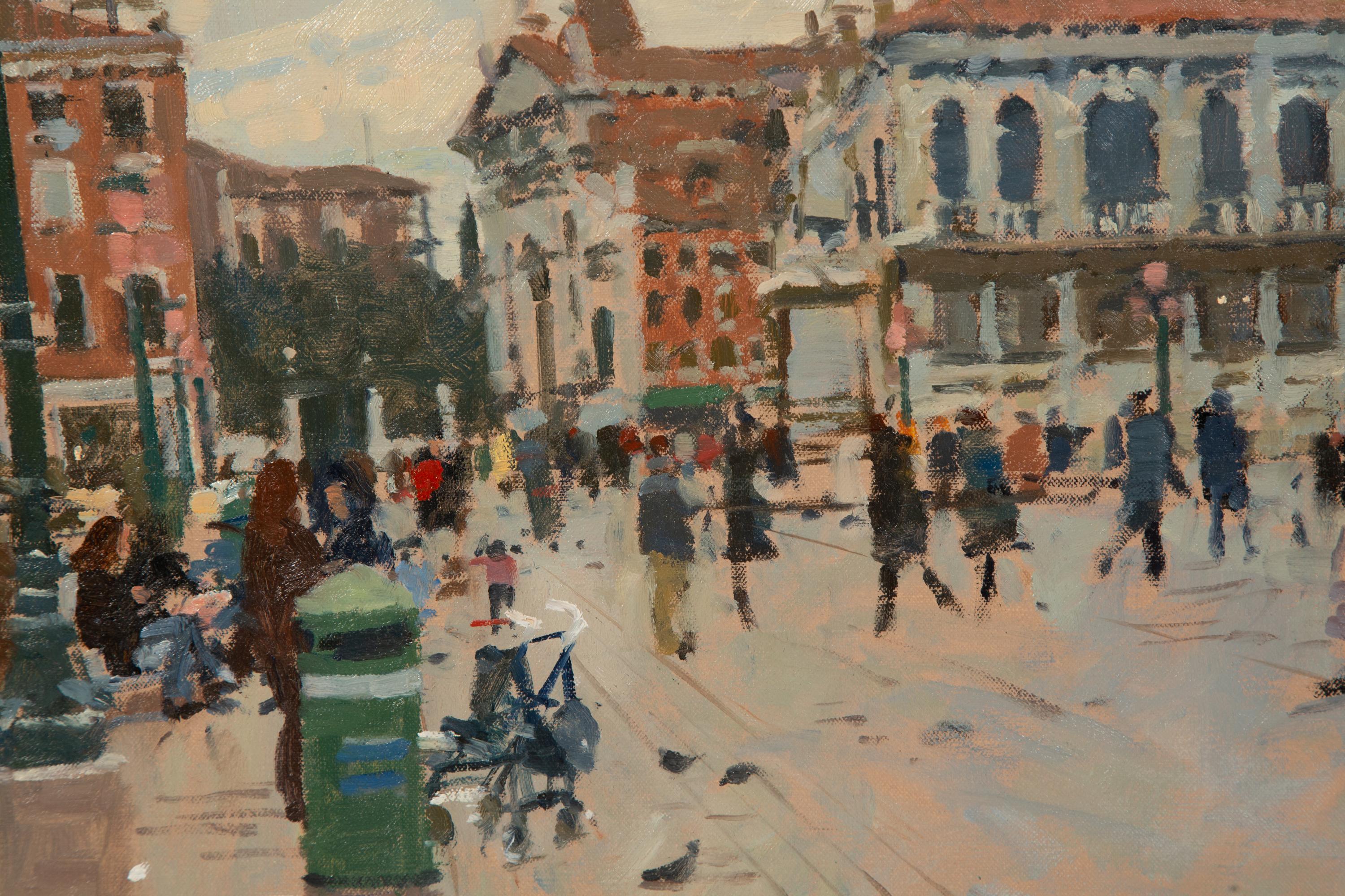 A Busy Italian Street