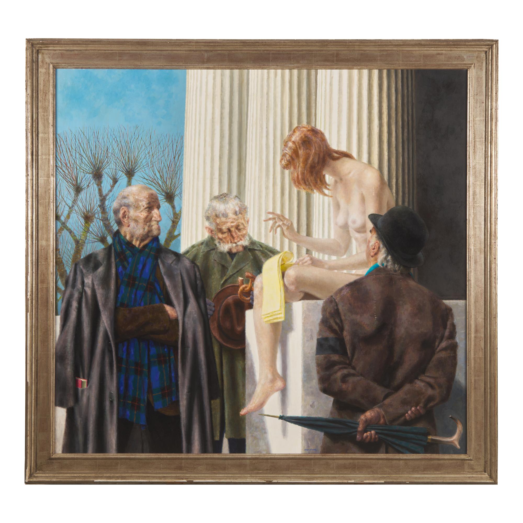 Joseph Hirsch (American, 1910-1981) — Allegory , 1977-78