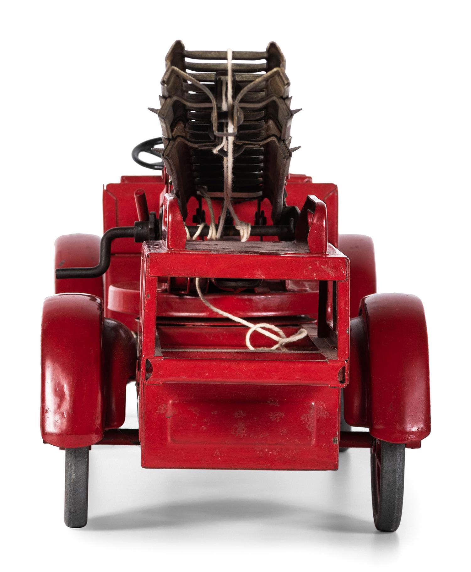 A Buddy L Pressed Steel Ladder Truck