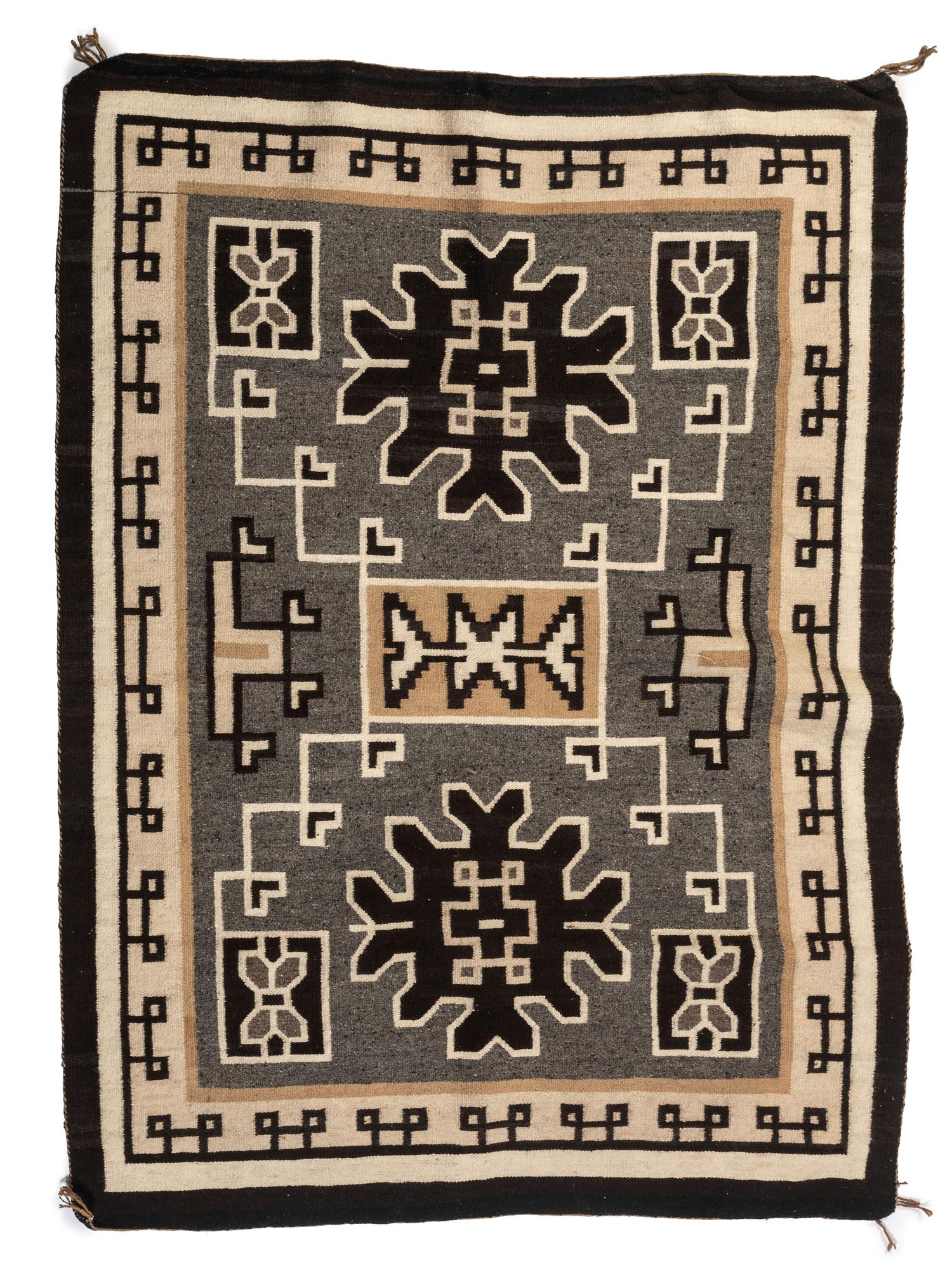 Navajo Storm Pattern Weaving / Rug