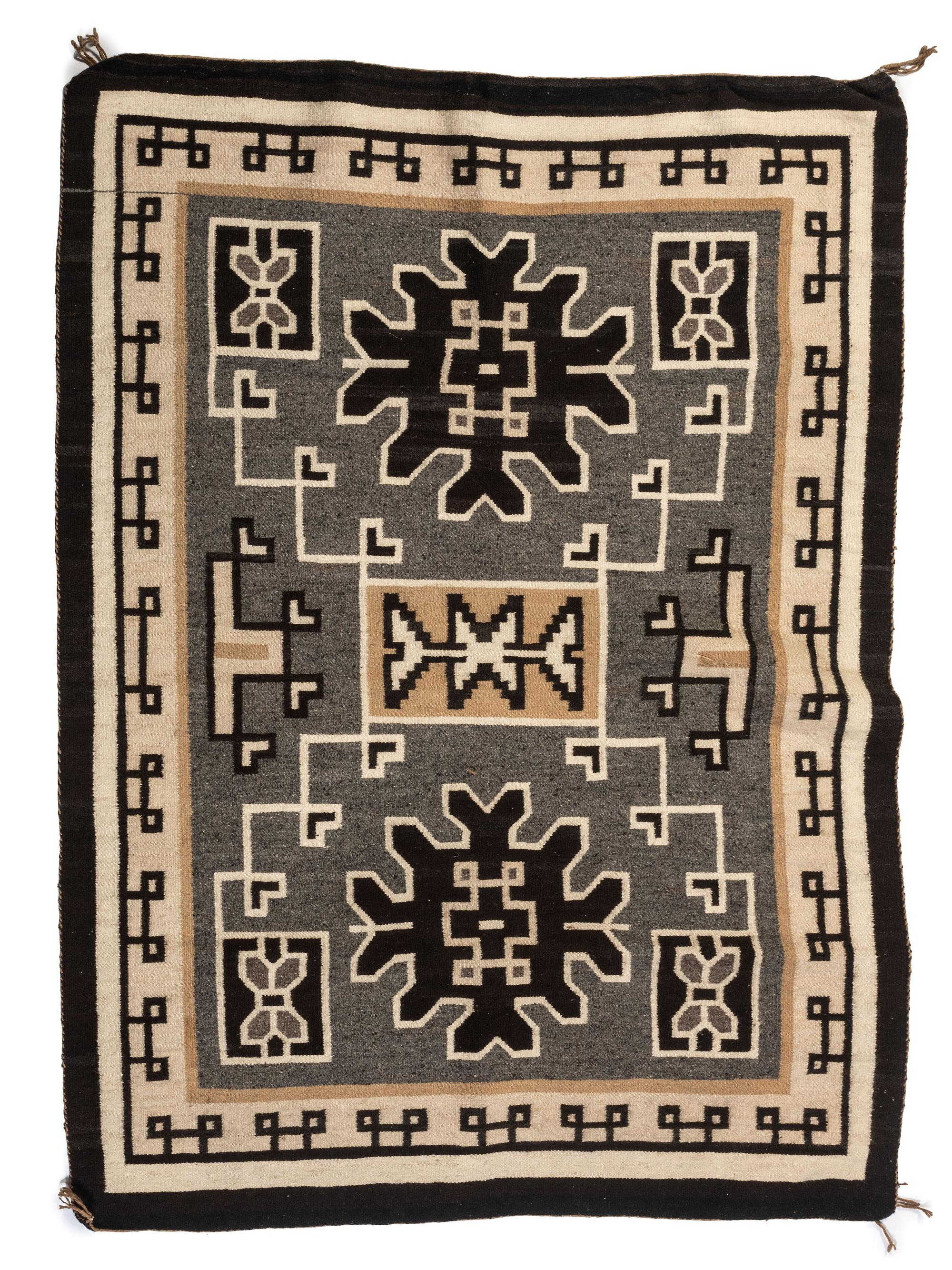 Navajo Storm Pattern Weaving / Rug