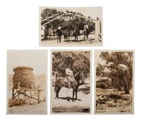 [WESTERN AMERICANA]. A group of 123 RPPCs & photographs of rural California.