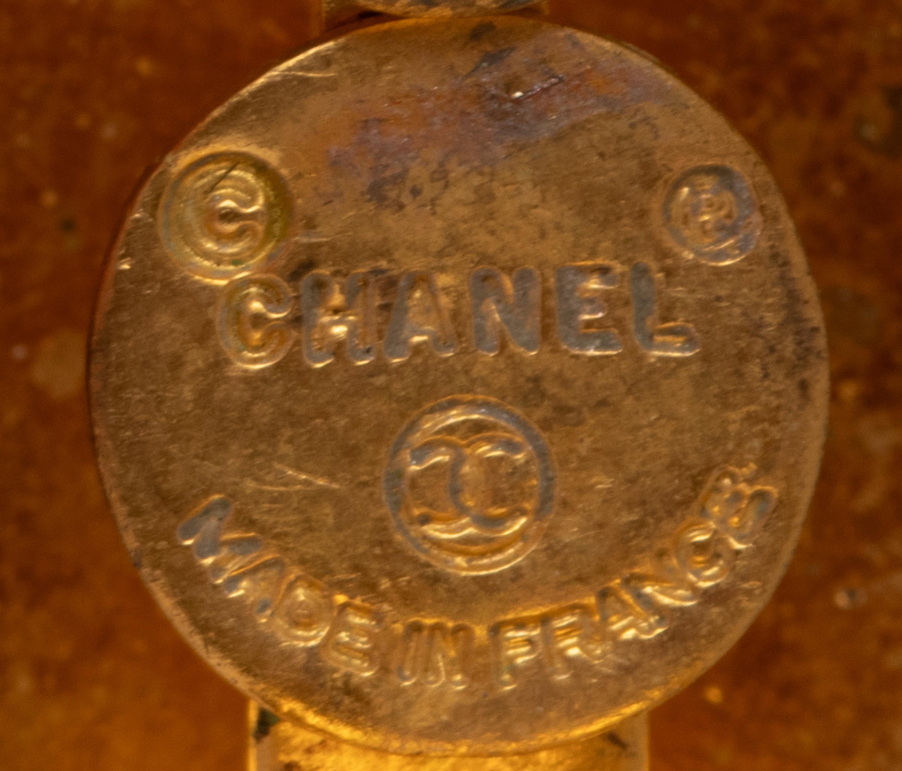 Chanel, Gripoix Pâte de Verre Ear Clips