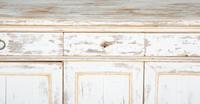 A French Provincial White-Painted Serving Cabinet