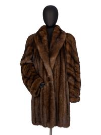 A Russian Sable Fur Coat