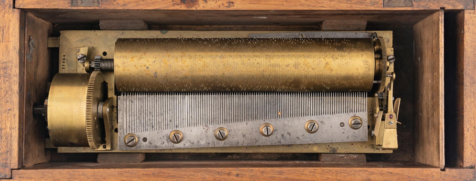A Key Wind Four Air Music Box