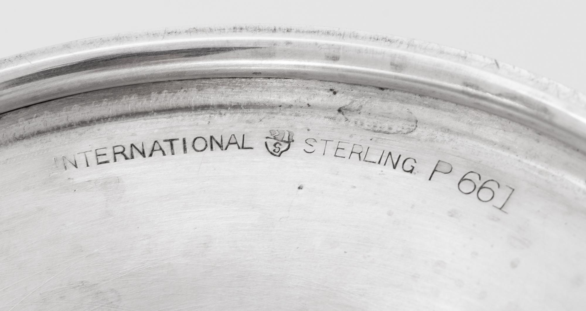 A Set of Six American Silver Goblets