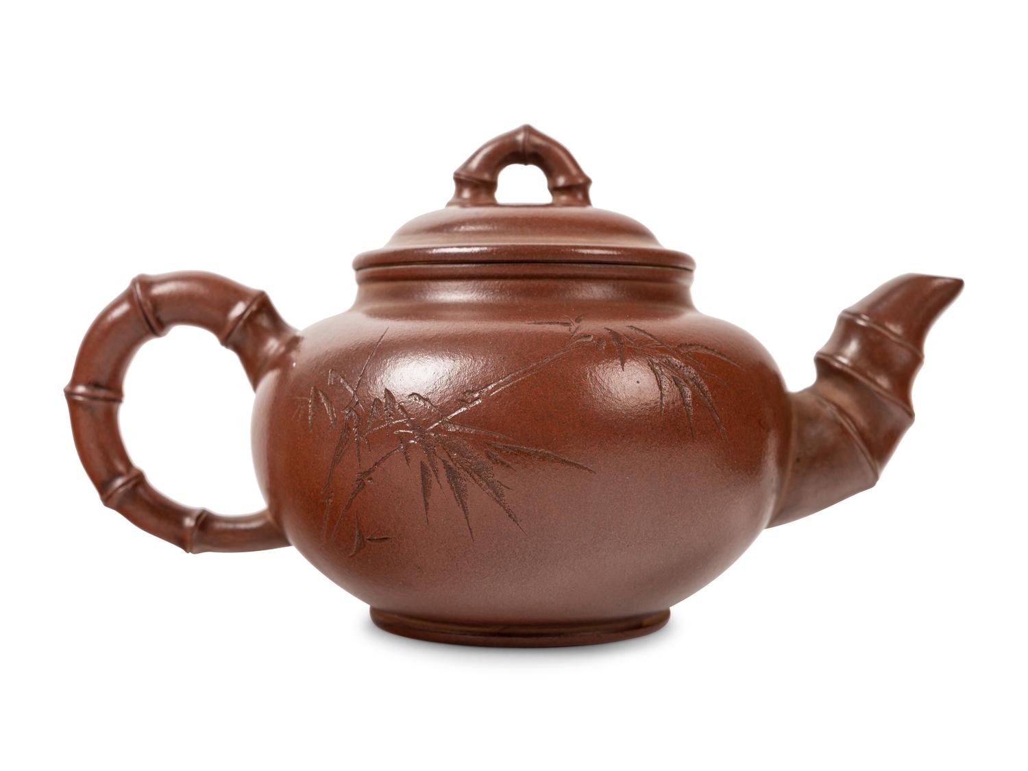 Three Chinese Zisha Teapots